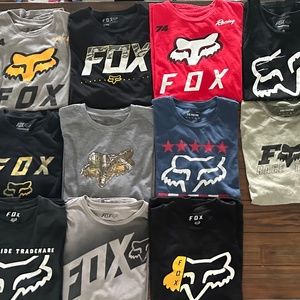 Fox Racing men’s T-Shirt lot